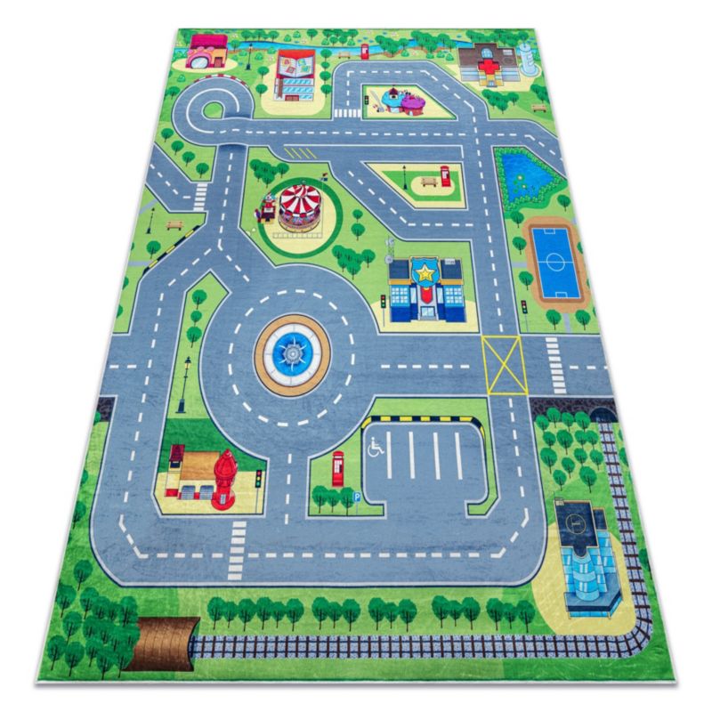 Dywan dla dzieci Bambino RugsX 160x220 cm zieleń DE115 1 szt.