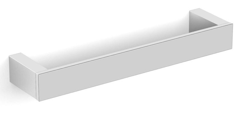 Drążek na ręcznik Stella Kobe 30 cm chromowany montaż ścienny metalowy 1 szt.