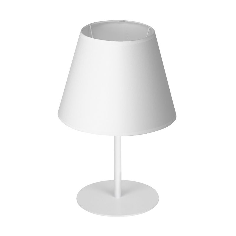 Lampa stołowa Luminex Arden biały mat 1 x E27 x 15W IP20 wym: 33 x 20 x 20 cm metal - 1 szt.