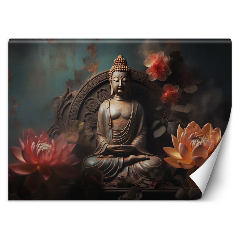 Fototapeta Feeby Budda Kwiaty Zen 250x175 1 szt