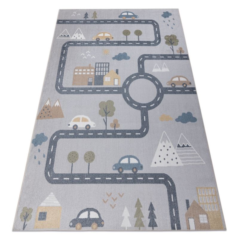Dywan dla dzieci Bono RugsX 180x270 cm szary GR5135 1 szt.