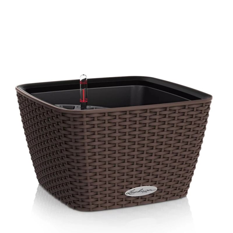 Doniczka Lechuza Do Domu Na Taras BACINO Cottage 30 mokka 1 szt