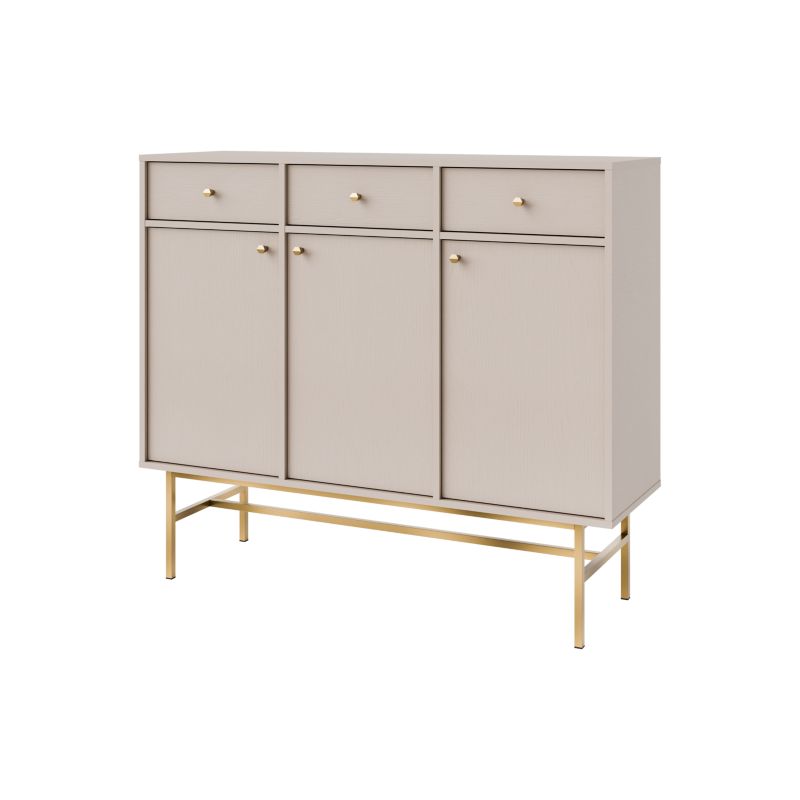 Komoda z szufladami Bonni Sakai 3 3F 3S T827 Beż 1 szt.