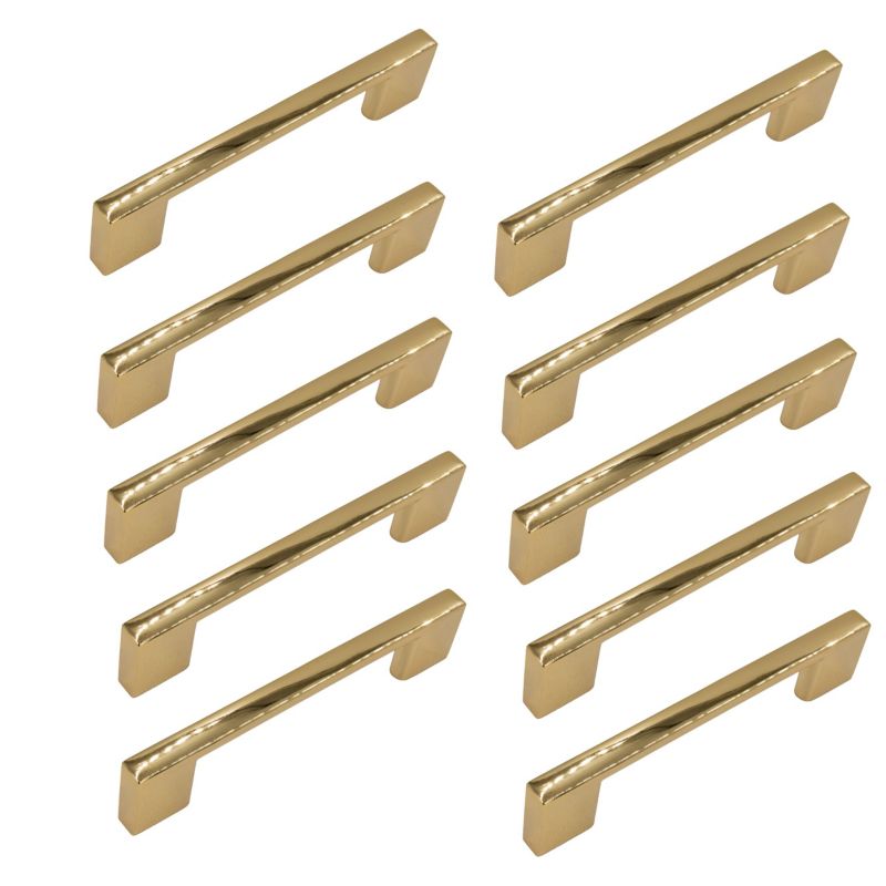 Uchwyt meblowy B&B złoty chrom 96 mm 10 szt