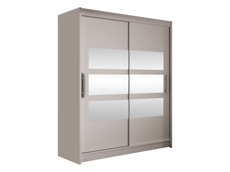 Szafa MIRJAN 24 z drzwiami przesuwnymi Presto VII kaszmir/lustro 1 szt.