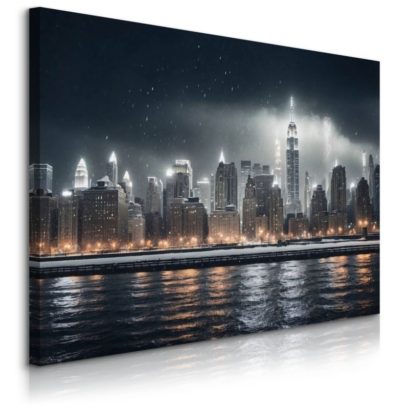 Obraz Muralo Do Salonu Biura Nowy Jork Panorama Architektura 40x30 cm 1 szt.