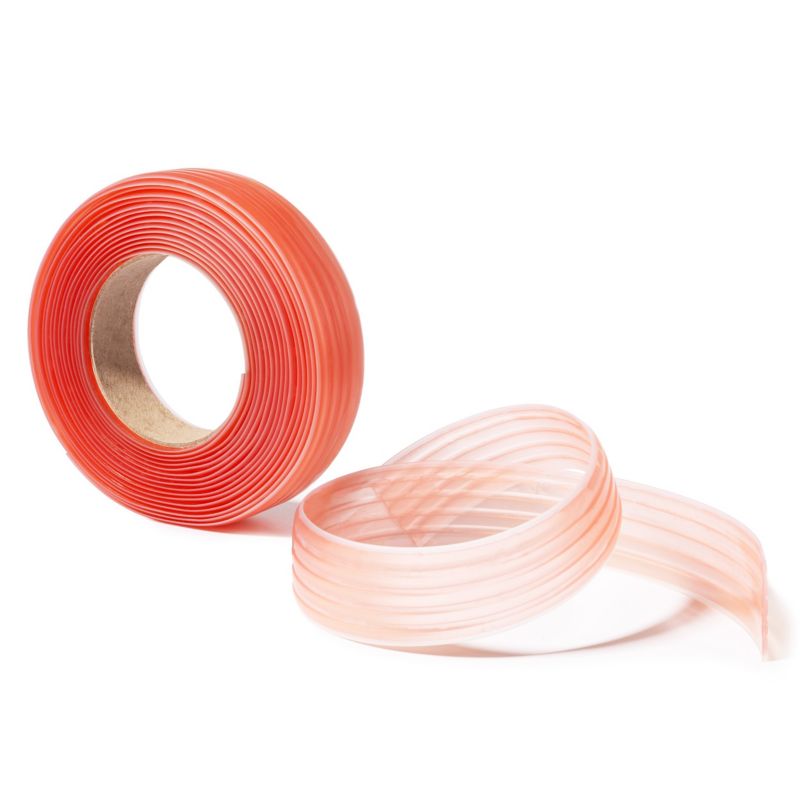 Taśma antypoślizgowa PCV 35 mm QUEST, samoprzylepna elastyczna listwa LAP - transparentny, 5 m