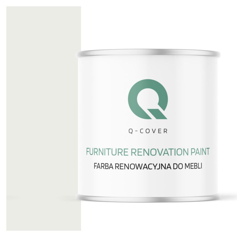 Farba Renowacyjna do Mebli Q-Cover Biały sygnałowy RAL9003 Mat 2.5L