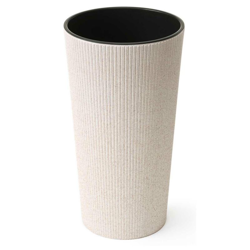 Donica HowHomely Tworzywo ECO Biała 30x57cm