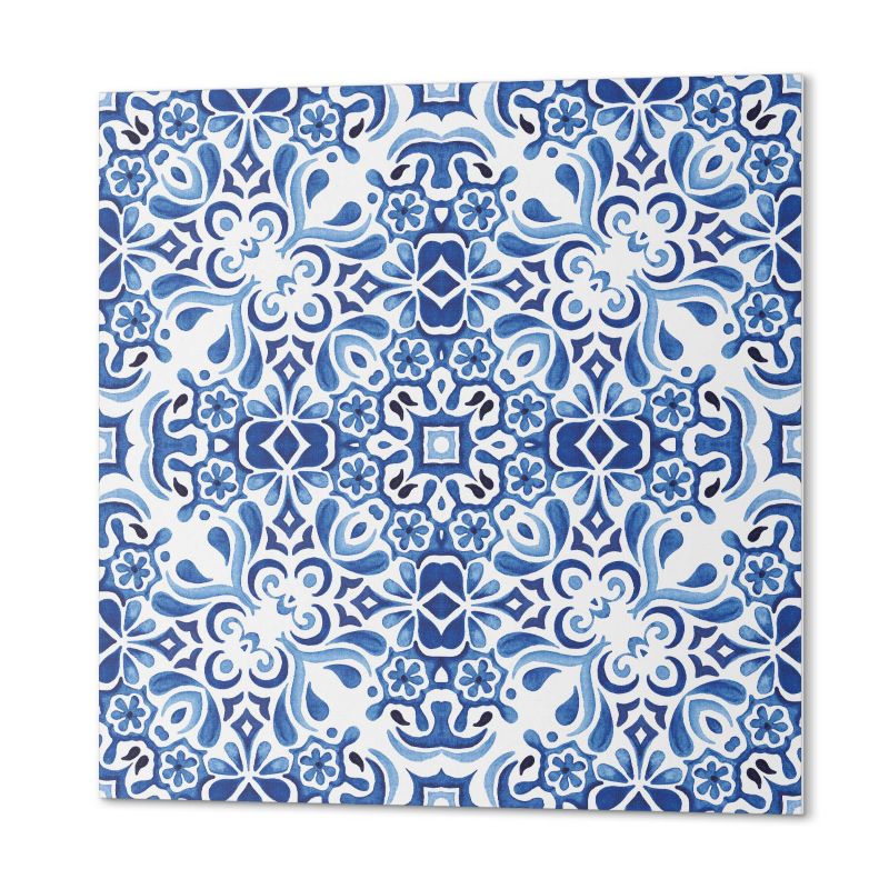 Płytki Winylowe ArtPrintCave 30x30 cm Klasyczny wzór florystyczny 9 szt.