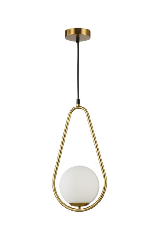 Oprawa wisząca E27 LED MasterLED Bali IP20 łezka lampa sufitowa żyrandol złota 1 szt.