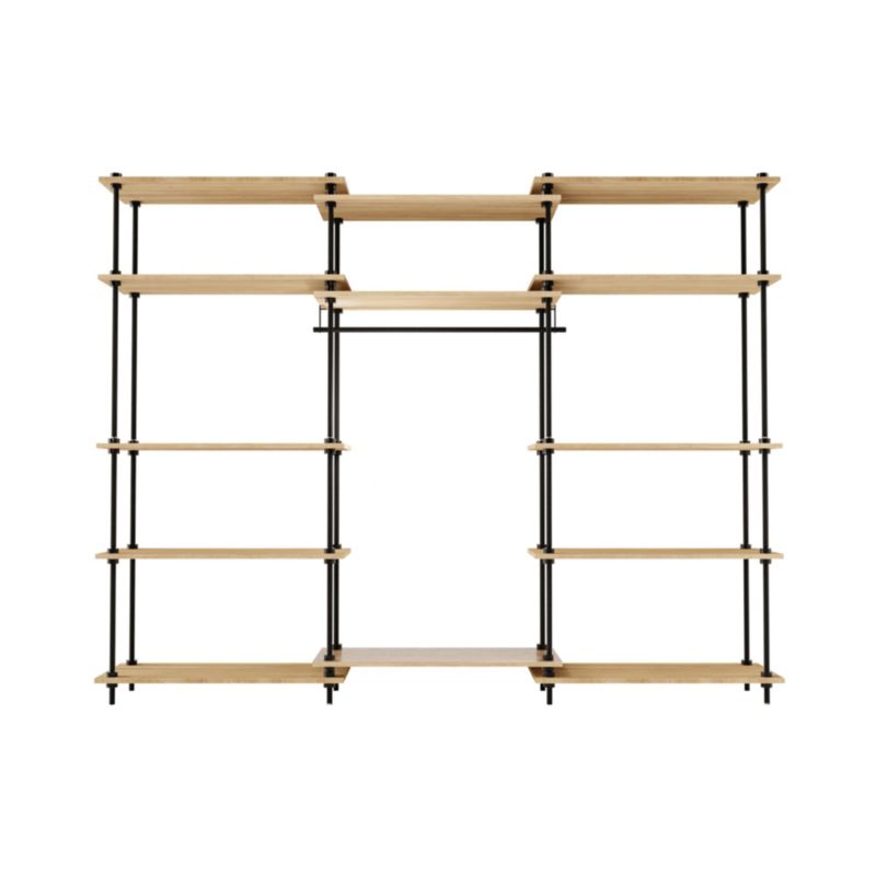 Szafa otwarta AR Shelving Deco z 12 półkami 185x235x35 cm 30 kg na półkę 1 szt