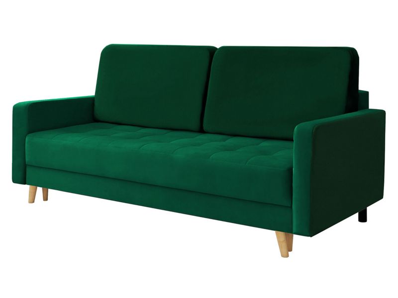 Kanapa rozkładana MIRJAN 24 Malmo butelkowa zieleń 1 szt.