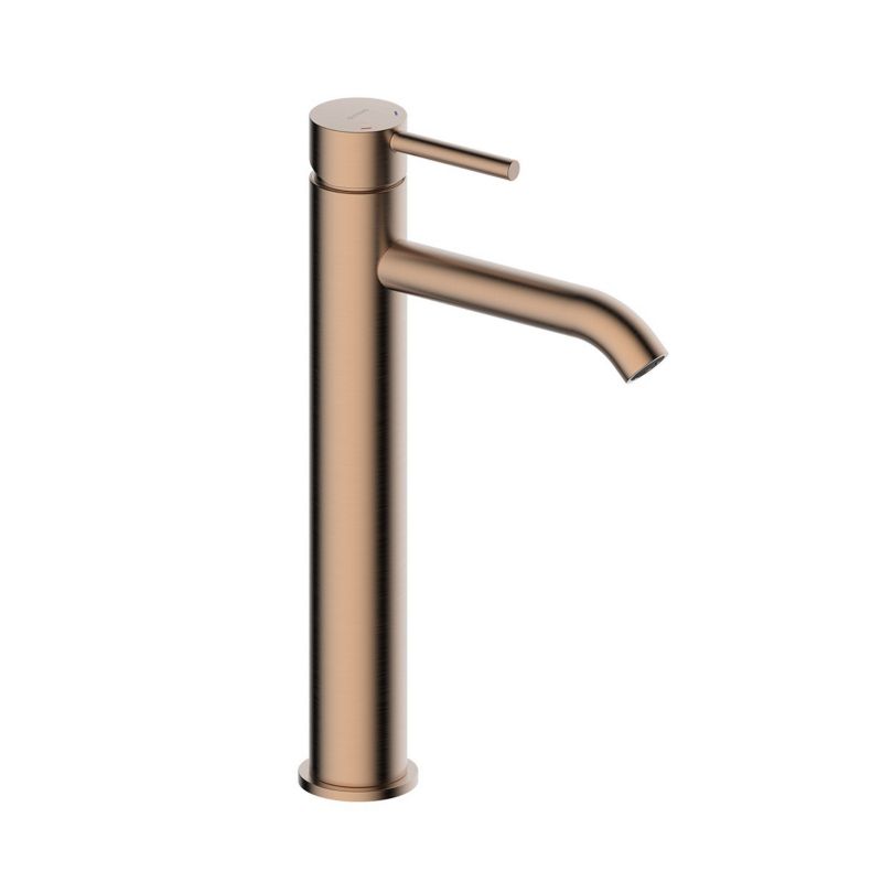 Bateria umywalkowa Oltens Molle miedź szczotkowana, jednouchwytowa, bez korka, 1 szt.