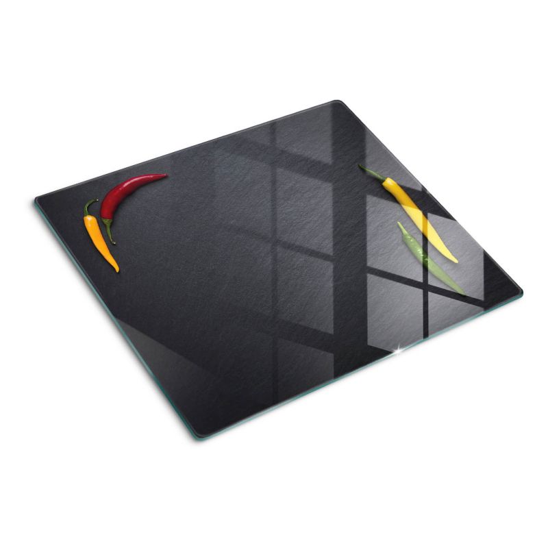 Deska szklana Tulup 60x52 cm Papryka Chili Kamień 1 szt.