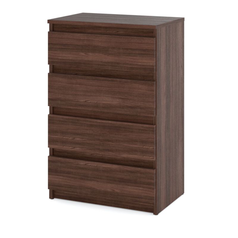 Komoda Hurtownia-Mebli Szuflady 4 Hugo Mała 60cm Dąb Wenge Dąb Wenge 60x33.5x92.5 cm 1szt.