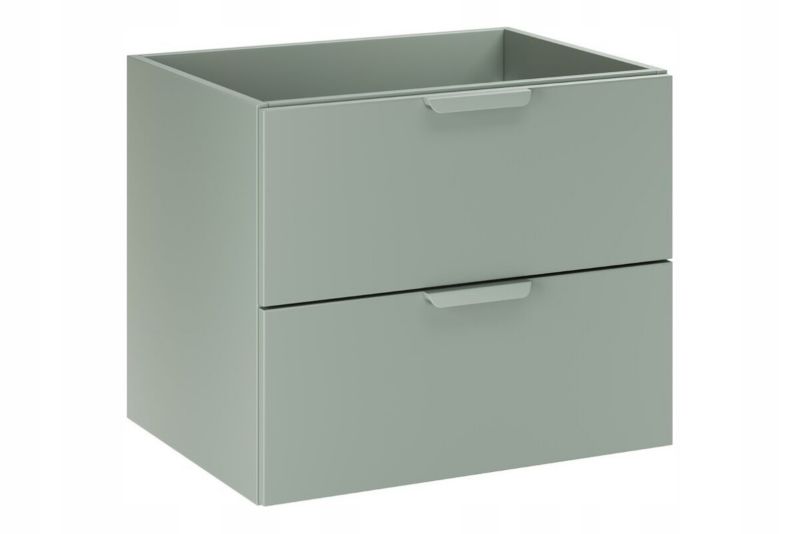Szafka pod umywalkę Furnidea 60 cm zielony mat Aster Green 1 szt.