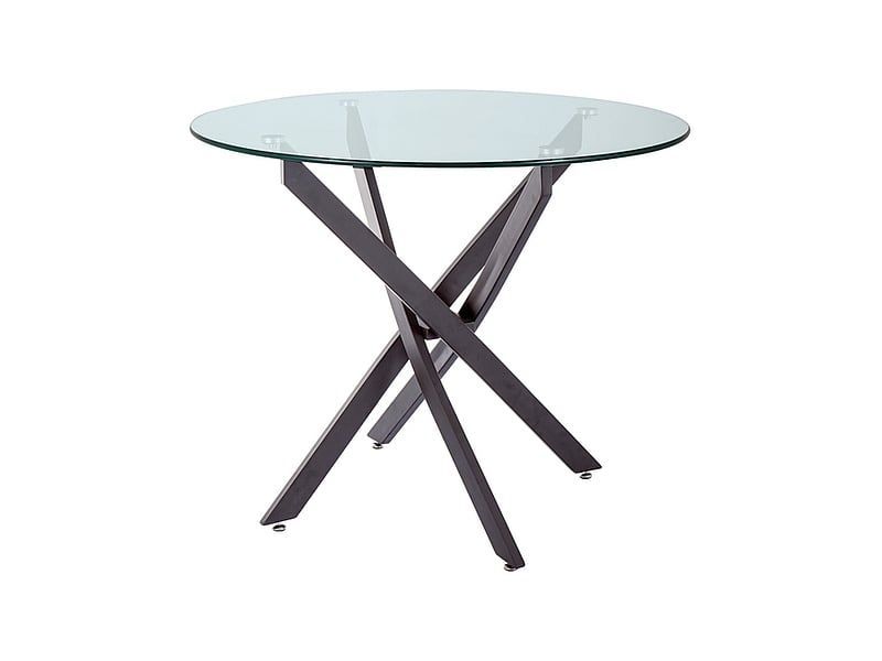 Stół Signal okrągły AGIS 90x90 czarny 1 szt