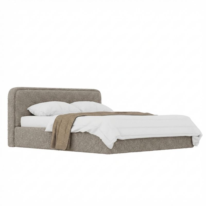 Łóżko Tapicerowane GRAND 120x200 Stelaż Pojemnik Na Pościel Abriamo 03 1 szt.
