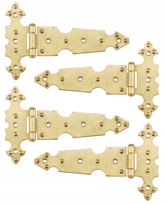 Zawias FEINZ Meblowy Ozdobny Łamany Uniwersalny Długi 1 szt.