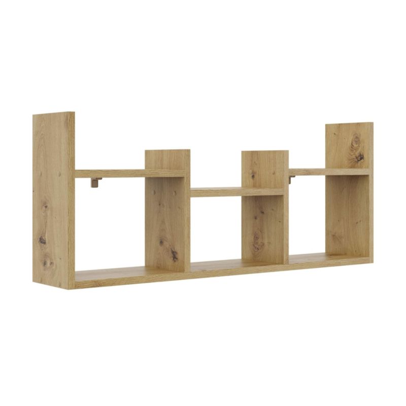 Półka TYLETEGOTU dekoracyjna wisząca dąb artisan 1 szt