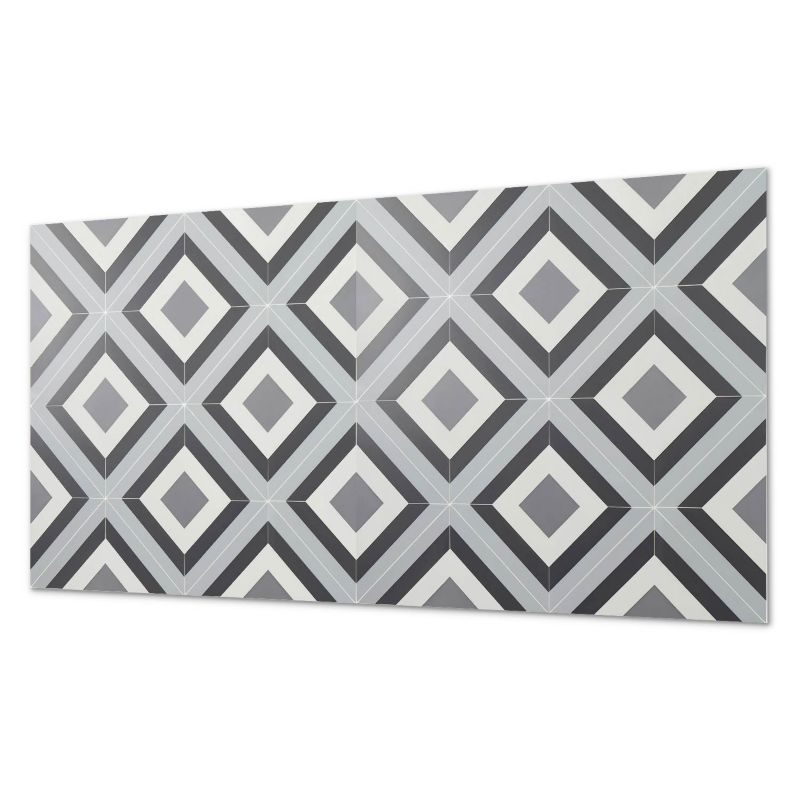 Okładzina Ścienna Z Grafiką PCV ArtPrintCave 120x60 cm Geometryczny wzór rombów 1 szt.