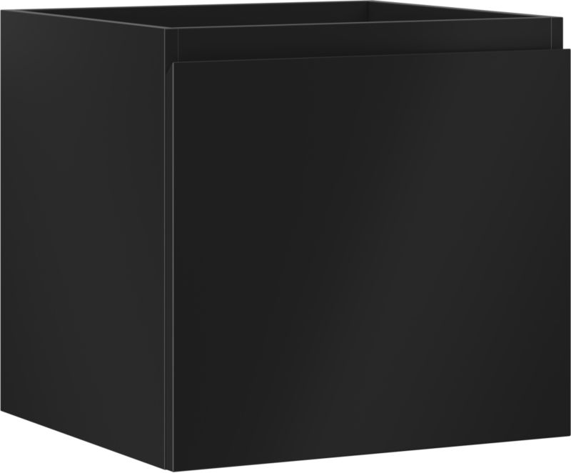 Szafka podumywalkowa Mexen Orio czarna mat 50x47 cm 1 szuflada 1 szt.