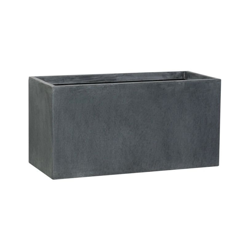 Doniczka Zadora Z Włókna Szklanego Na Taras Do Domu D834 grafitowy beton 1 szt