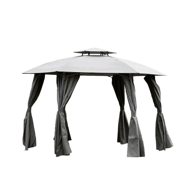 Pawilon ogrodowy Mirpol Gavi okrągły grafitowy 1 szt.