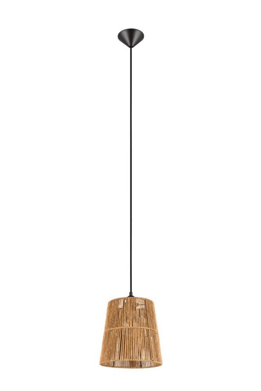 Lampa wisząca RL Holm 0944 brązowa-odcienie brązu boho 1xE27 x 10W 1 szt.