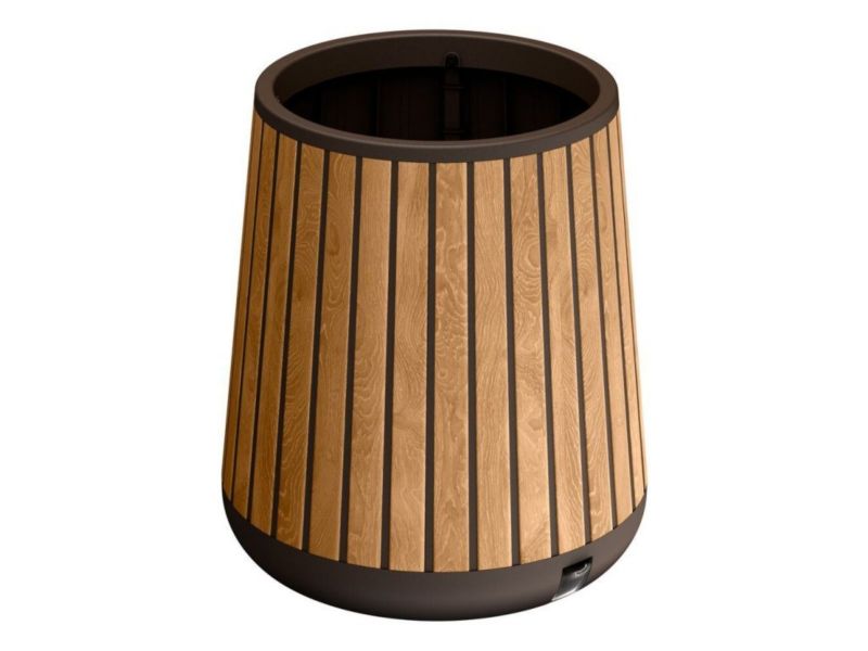Doniczka ogrodowa DECO CONE PLANTER z systemem nawadniania brąz cm 1 szt