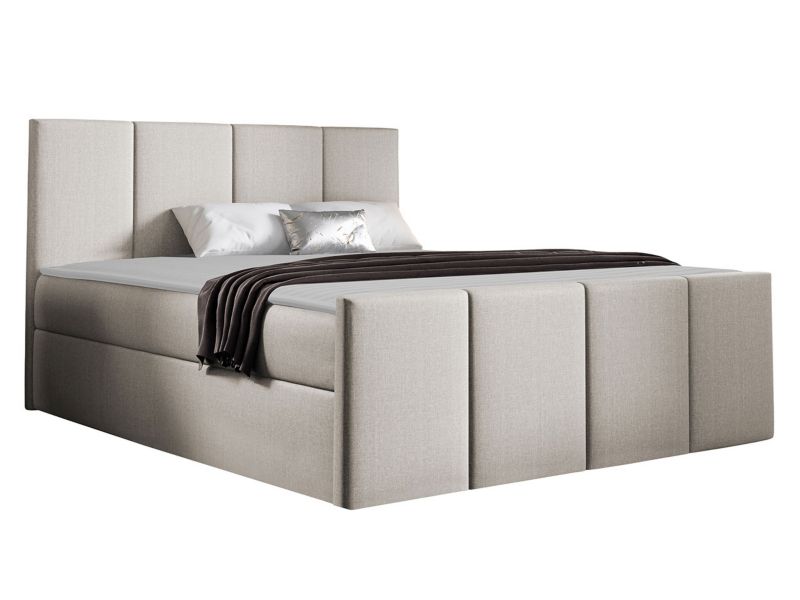 Łóżko kontynentalne MIRJAN 24 Lars 120x200 ecru 1 szt.