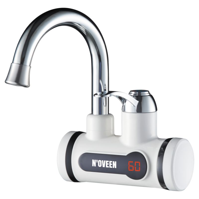 Przepływowy podgrzewacz wody naścienny, N'oveen, biały, 1szt