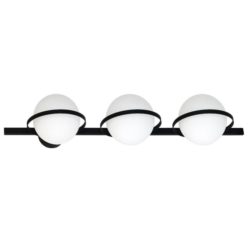 Kinkiet ścienny Aldex Drops czarno-biały 3 x G9 x 5W IP20 wym: 21 x 75 x 21 cm - 1 szt.