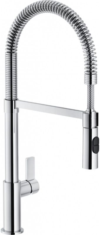 Bateria kuchenna Franke Fox chrom jednouchwytowa, wysuwana wylewka, 360 obrót, 1 szt.