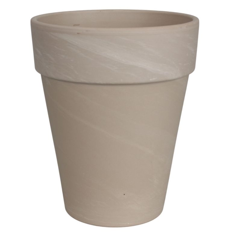 Donica terakotowa Cermax XL granit 38 cm (32)