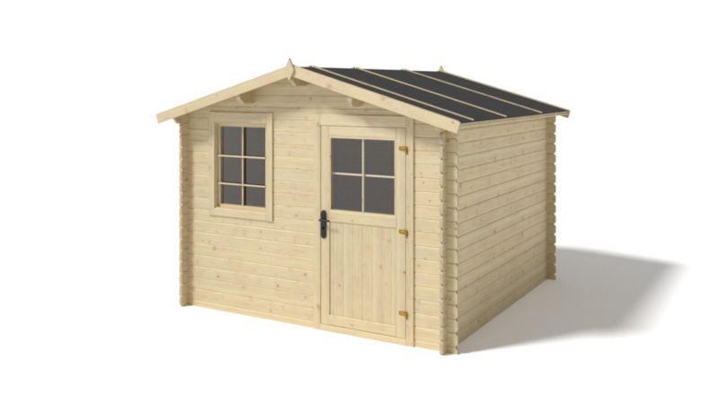 Domek ogrodowy ALTANKA 6 m2 - 3x2 m - 28 mm, drewniany, 1szt.