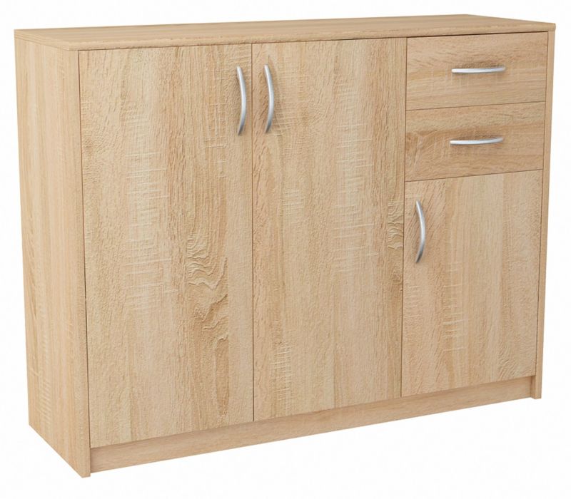 Komoda Matkam szafka 110cm 3d2s Rob dąb sonoma 1 szt.