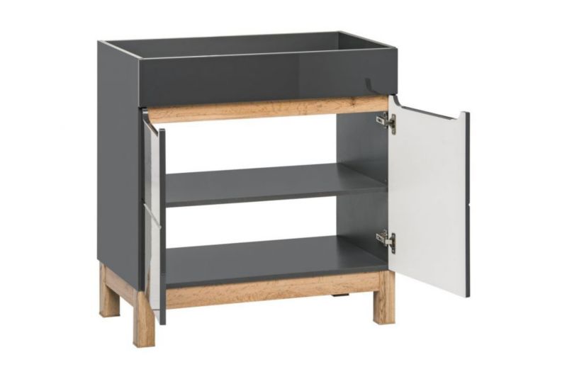 Szafka Comad pod umywalkę BALI 820 60 cm grafitowa 1 szt