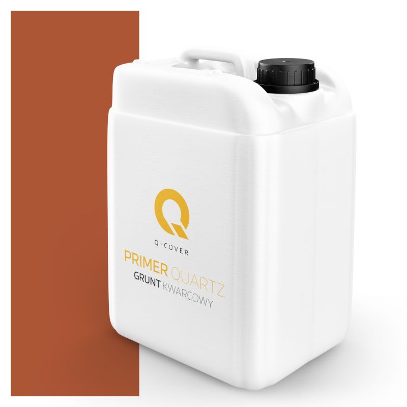 Grunt Kwarcowy pod Beton Architektoniczny Q-Cover Rdzawy F336 7.5KG