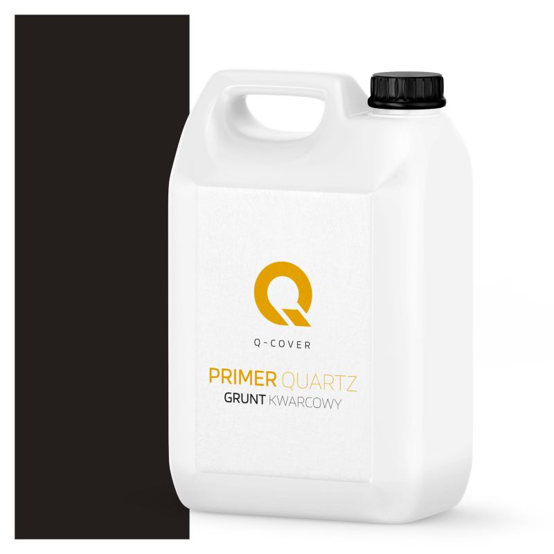 Grunt Kwarcowy pod Beton Architektoniczny Q-Cover Czarny RAL9005 3KG