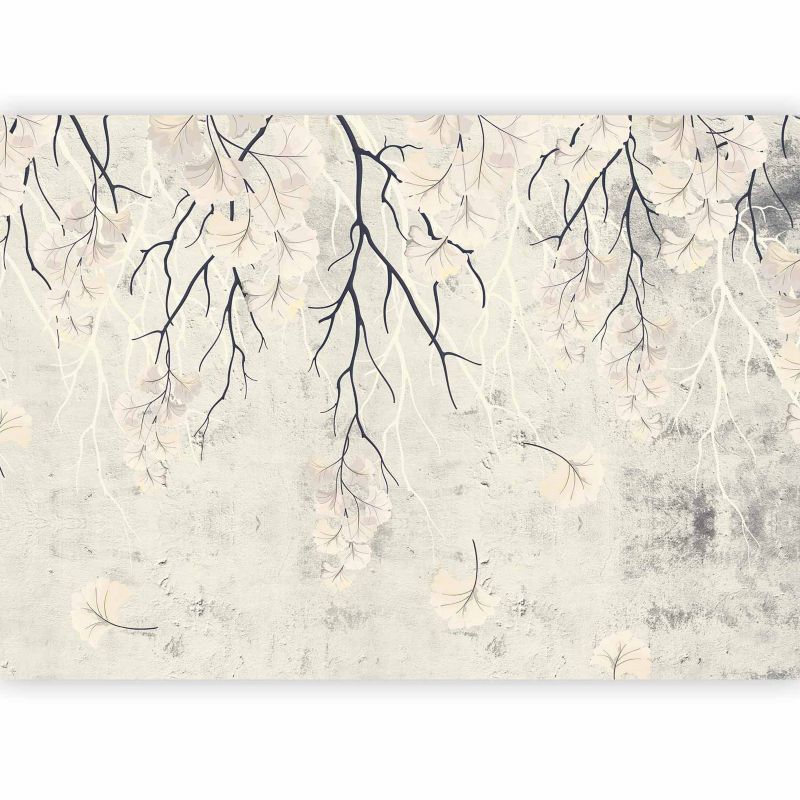 Fototapeta flizelinowa Artgeist 170 g/m2 wodoodporna Kwiaty beżowa 200x140 (4 części) 0660ac rolka 1 szt