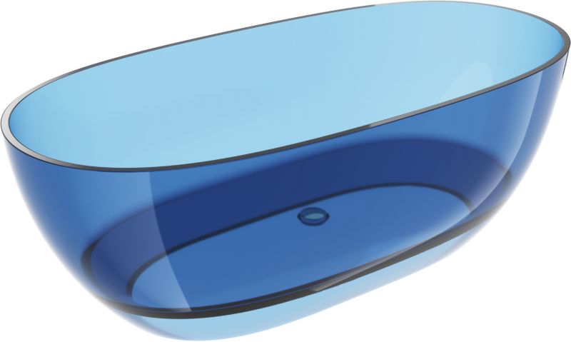 Wanna wolnostojąca Mexen Pure niebieski 170 x 80 cm 1 szt.