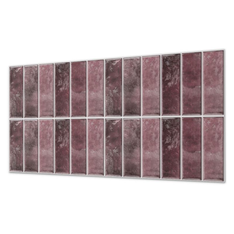 Panel Winylowy Ścienny ArtPrintCave 100x50 cm Pionowe pasy w mozaice 1 szt.