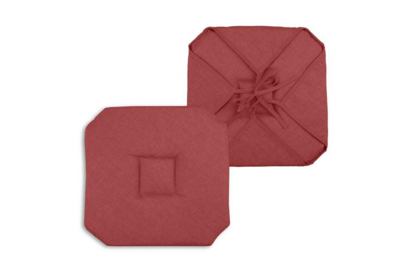 Poduszka na krzesło BEA STOF dekoracyjna 40x40 cm czerwona 1 szt.