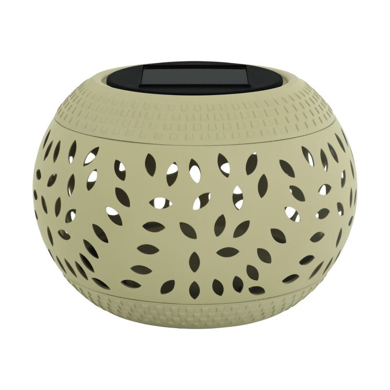 Lampa tarasowa Struhm Herbi beżowa LED 0.2W 3000K 5lm solarna IP44 wym: 10,5 x 15 x 15 cm tworzywo sztuczne - 1 szt.