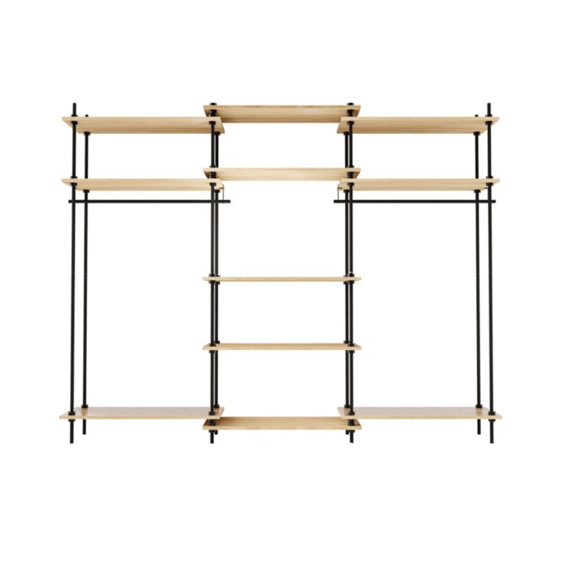 Szafa otwarta AR Shelving Deco z 11 półkami 185x235x35 cm 30 kg na półkę 1 szt