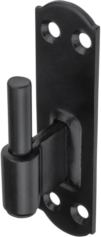 Zaczep okiennicowy fi 9 mm prosty czarny