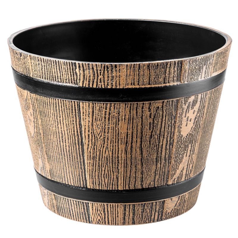 Donica KADAX na kwiaty Sori 23, 30, 40 cm, mokka 3 szt.