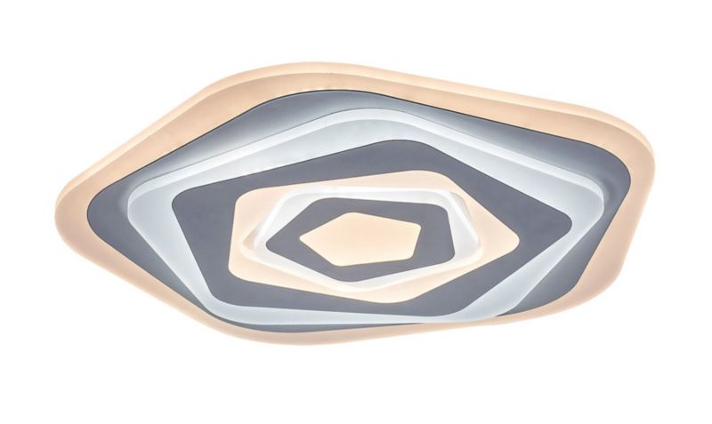 Plafon sufitowy Rabalux Taneli biały LED 54W 3000K-6500K 4101lm IP20 wym: 5,5 x 48 x 48 cm metal - 1 szt.